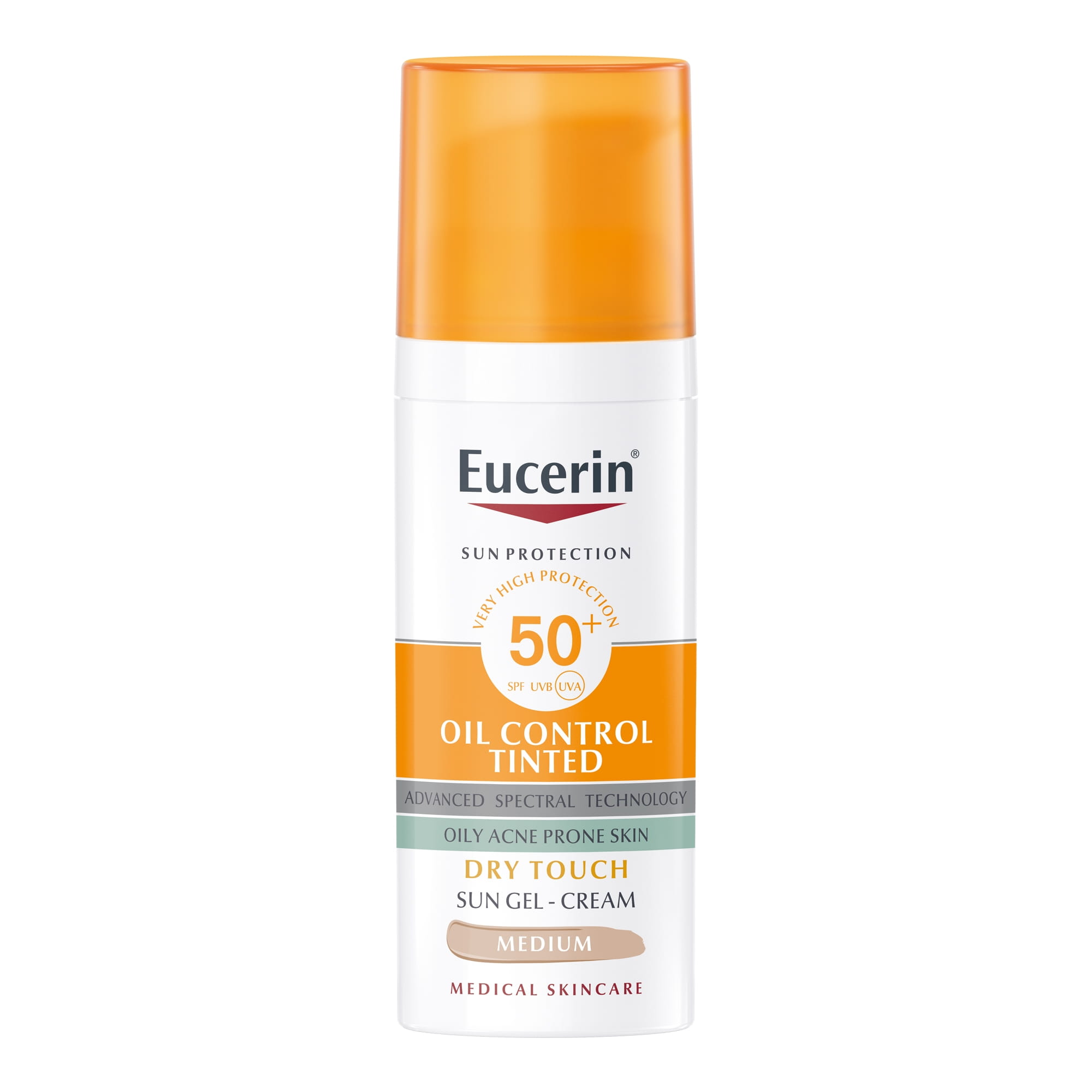 Protector Solar Facial Oil Control Tono Medio FPS 50+ Eucerin